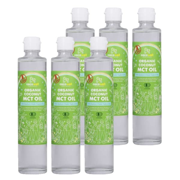 [新品未開封](300ml)×6本セット⭐︎有機ココナッツオイル　MCTオイル cocowell 有機 ココナッツ MCT オイル （300mL）6本お買い得セット
