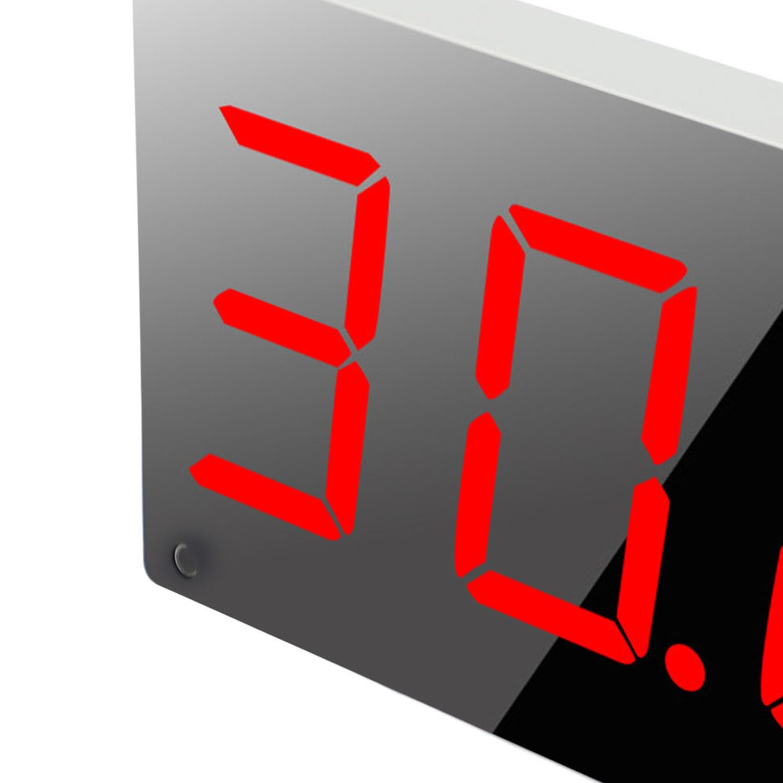 Medidor de nivel de sonido digital Medidor de ruido de decibelio de pared de pantalla LCD de 3 pulgadas con alarma audible para barras de las aulas KTVS OFICINAS