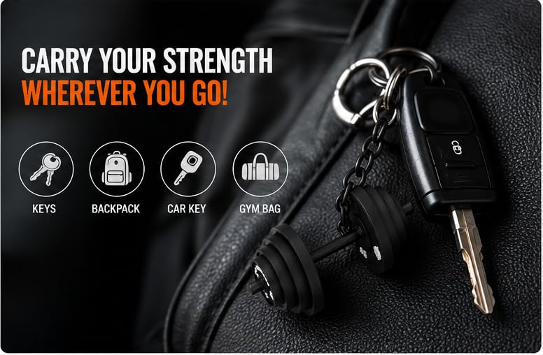 Image of UMANI Premium Stainless Steel Keychain Metal For Gifting With Key Ring Anti-Rust alloy Metal Keychain for bikes and cars
