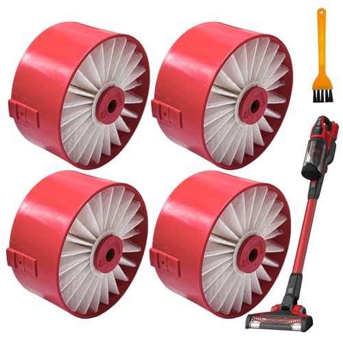 Aolleteau 4 Pack N858184 Hepa Filters Compatible with Craftsman V20 Cordless Stick Vacuum CMCVS001D1, Please NOTE: ONLY For V20 Vacuum Model CMCVS001D1