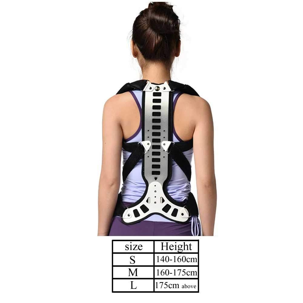 Corrector de Postura La Espalda cómoda y la Parrilla para el Hombro para Unisex - Dispositivo médico para Mejorar la Mala Postura (tamaño: Mediano -M) ui