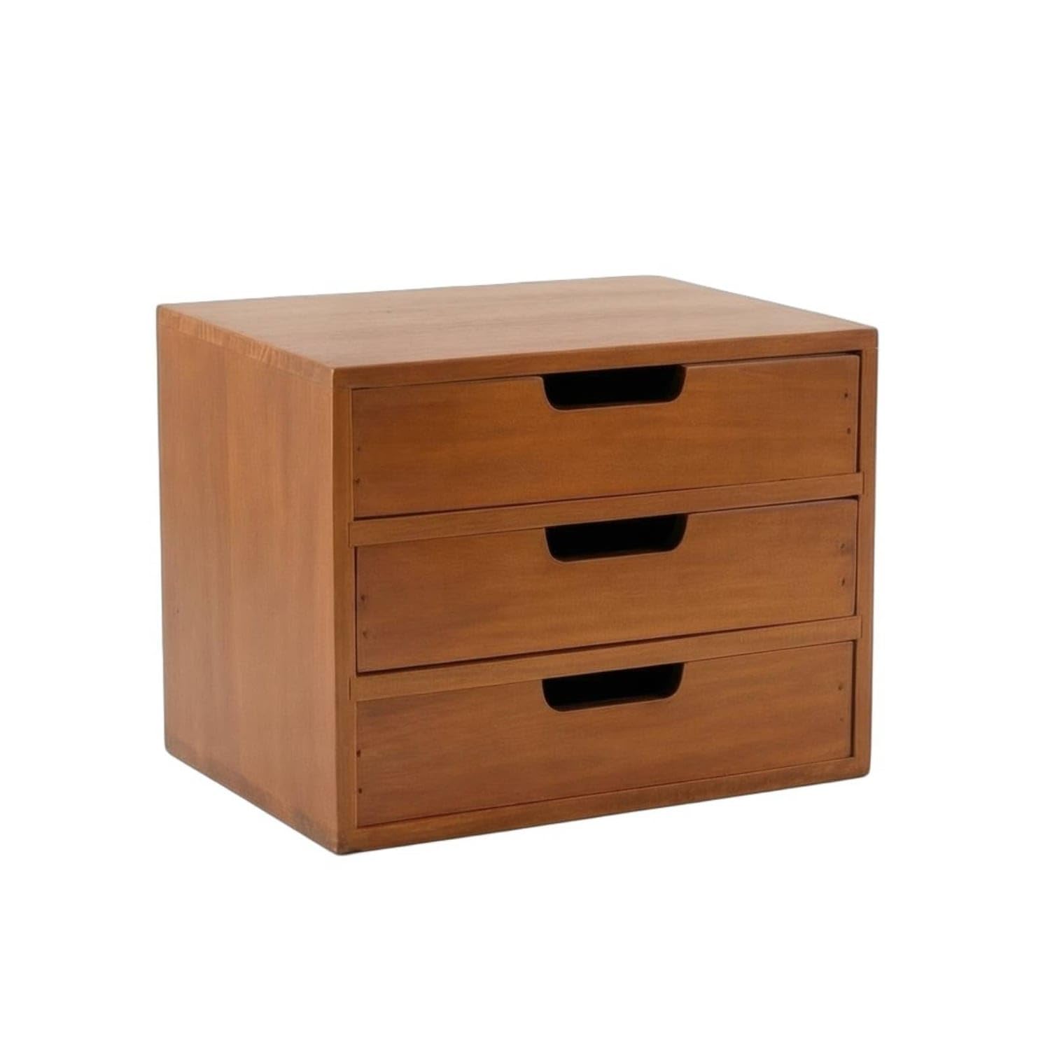 Compact Desk Organizer with Drawers Versatile Storage Cabinet with Drawers Space-Saving Tabletop Drawer Organizer Slim for Vanity, Office, 3 Drawers-image-22