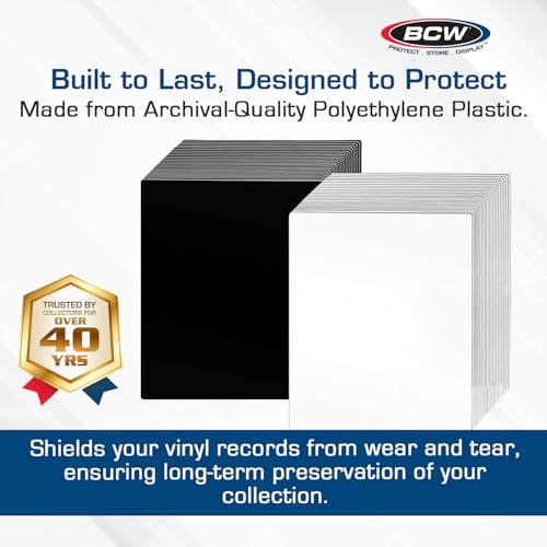 Intercalaires pour disques 30,5 cm fin des vinyles mal rangés avec BCW
