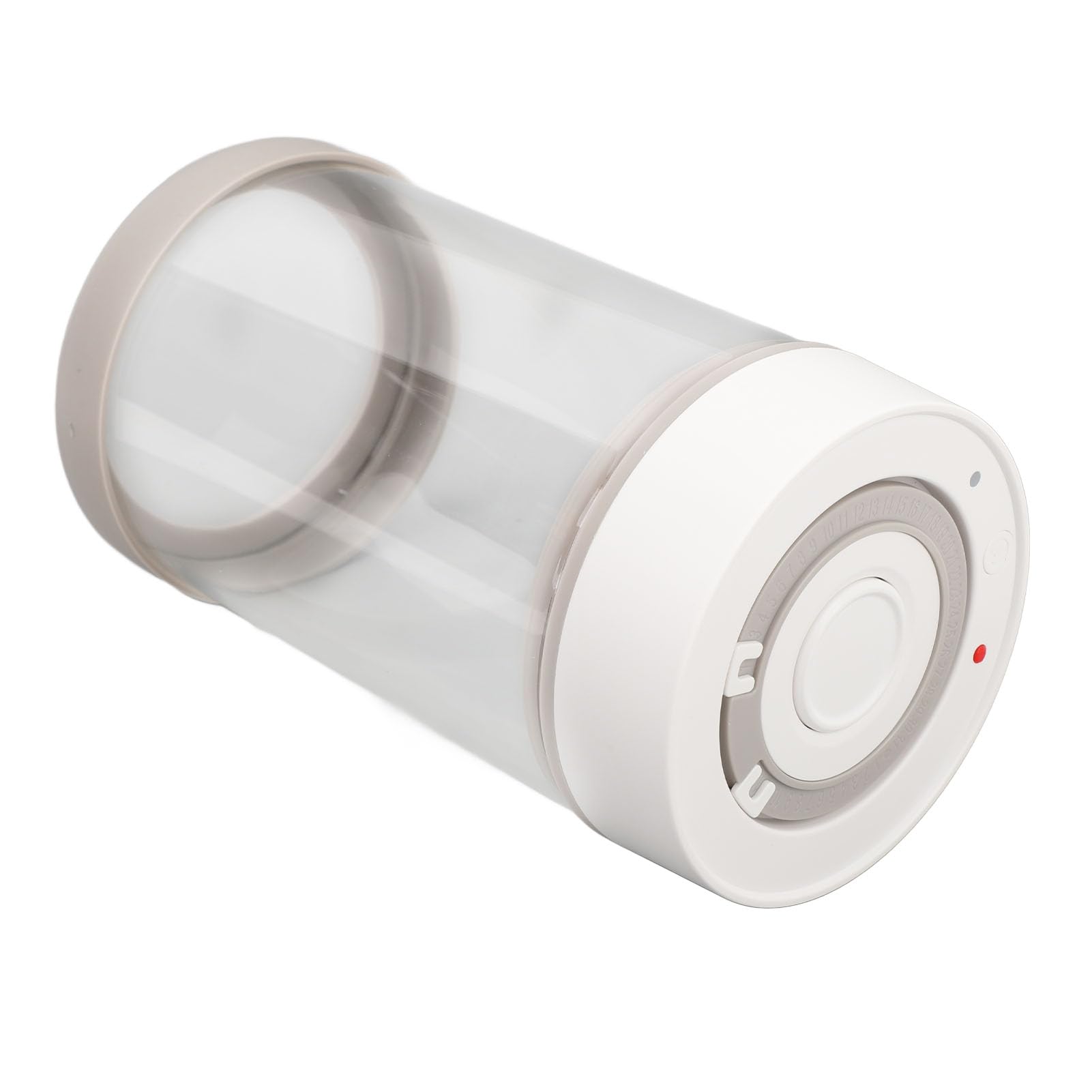 Elektrischer, vakuumversiegelter Glaskanister, hochwertige, luftdichte Vorratsdose für Küche, Kaffee, Tee, Nüsse, hohes Borosilikatglas, eingebauter Akku, 500 mAh (950 ml)
