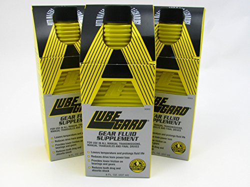 Lubegard Lube Gard Standard Gear & Rear End Transmission Oil Additive 3 Pack