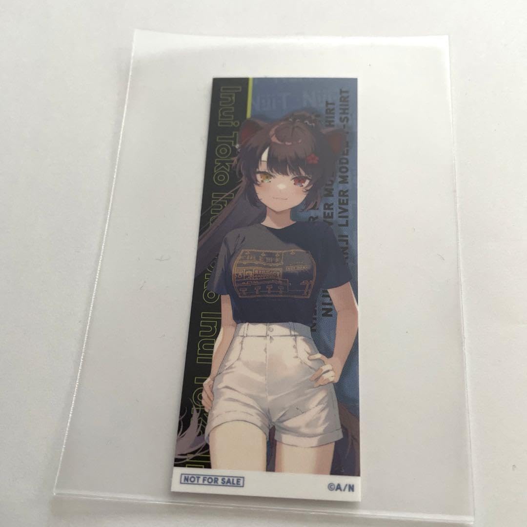 Amazon.co.jp: 6周年 特典 にじT ステッカー 戌亥とこ : おもちゃ