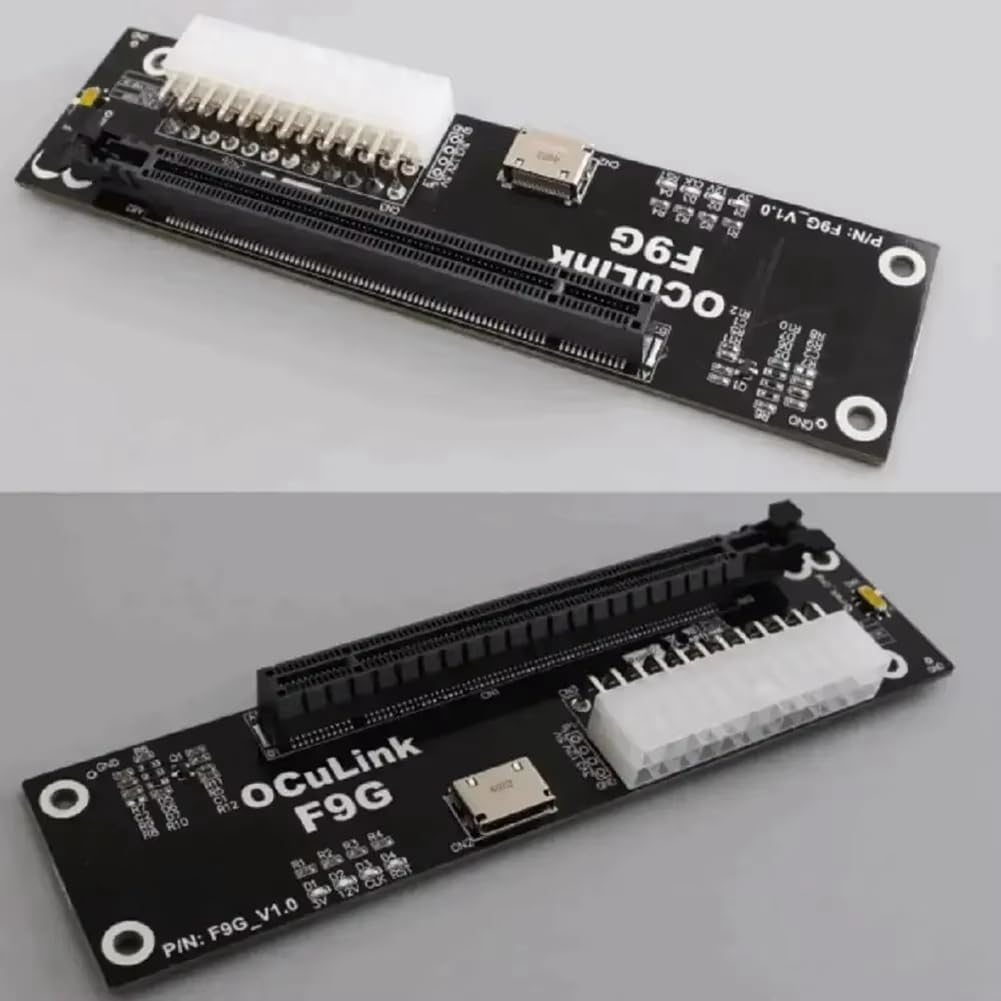 Amazon | Svplcxeyp F9G-7 PCIE 4.0 X4 64GBPS OCULINK EGPUアダプター