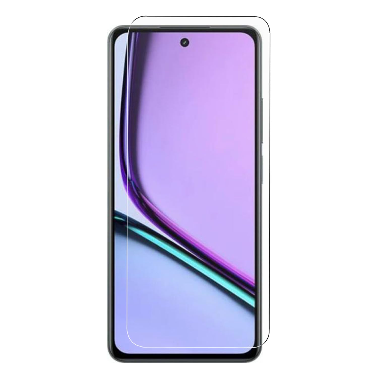 100X Protector Pantalla para Realme C67 | Cristal templado movil | Antiarañazos | Antihuellas | Dureza 9H | Ultra fino | Ultra Transparente | Ultra Resistente