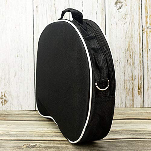 JVSISM Musical Instrument Storage Bag Lyre Harp Handbags Kalimba Thumb Piano Carry Bag Fit for 7-16 String Lyre Harp 40X38X6cm - Thumbnail 2