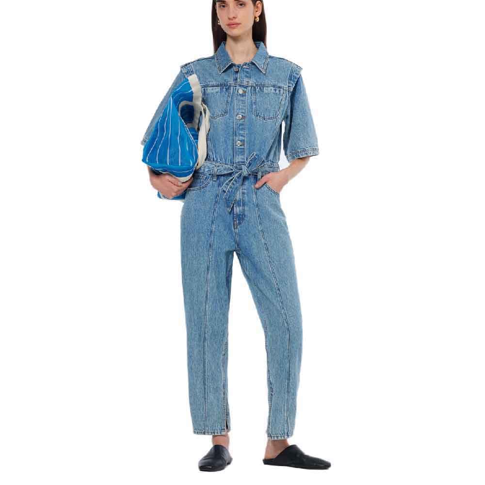 Scotch & Soda Women's Denim Workwear Jumpsuit Lakehouse Jumpsuit, Lakehouse 414,
