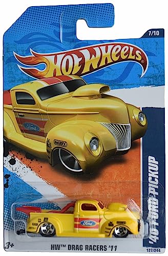 Hot Wheels '40 Ford Pickup, HW Drag Racers '11 [Yellow] 127/244
