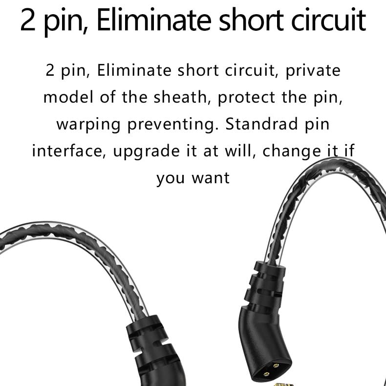 Image of KEEPHiFi Headphones BLON BL03 Wired Earphones,10mm Carbon Diaphragm Dynamic Driver in Ear Monitors for Clear Sound,HiFi Bass Noise-Isolating Earbuds for Music Lover (Gun no Mic)