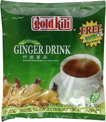 Ginger Drink -Gold Kili 120 Sachets Packed in 6 Bags by Gold Kili