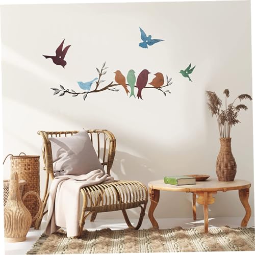 Décoration murale d'oiseau en métal pour sublimer votre jardin