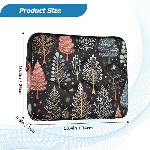 Funda para laptop 13-14 pulgadas con diseño navideño miniatura 3