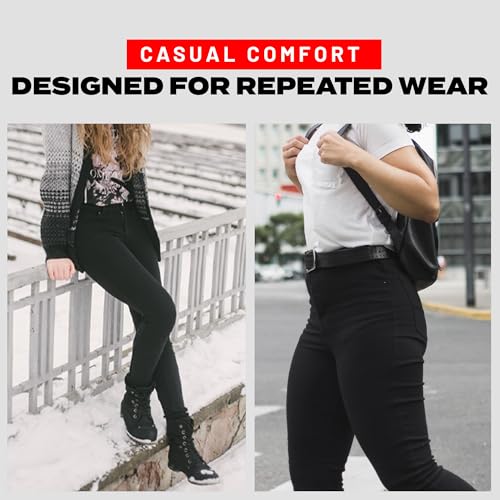 Access Junior Uniform Pants, 5-Pocket Design Skinny Pants for Women, Durable Cotton & Spandex Blend, Ideal for Work & School4
