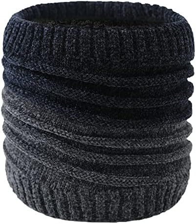 Winter Snood Scarf, Neck Warmer Fleece Thermal Snood, Ladies Snood Winter Scarf Gaiter Snood for Running Cycling Skiing Motorcycle Outdoor Sports