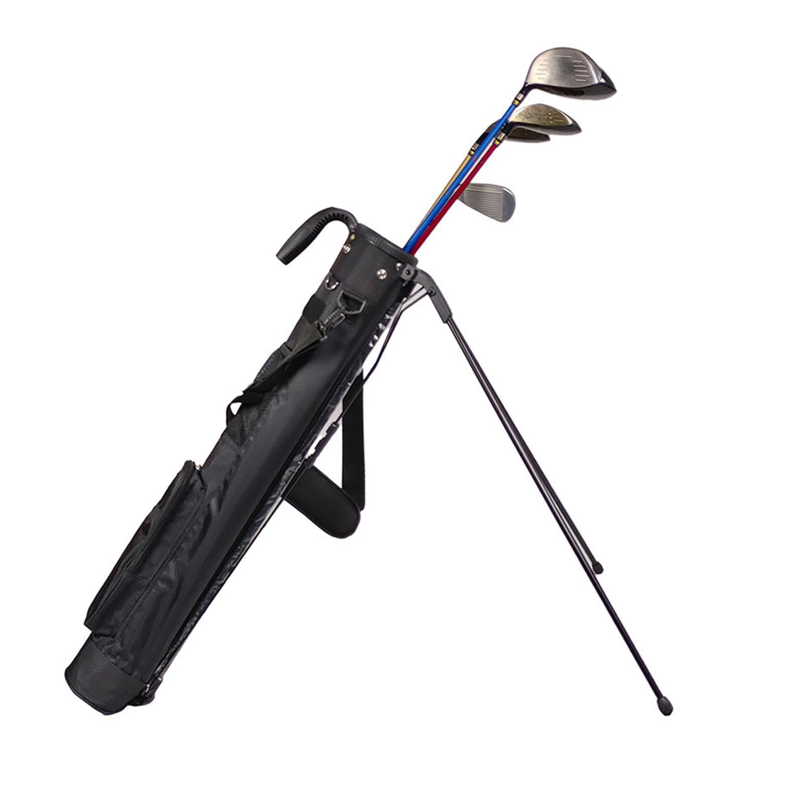 Sacca Da Golf con Treppiede, Dotata di Scomparti per I Tee, Idrorepellente, Professionale, Leggera E di Grande Capacità.