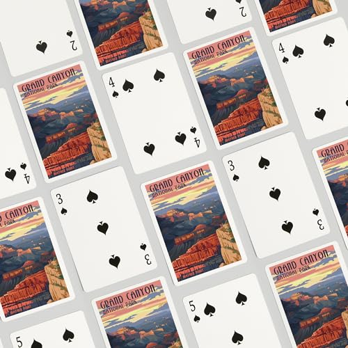 Baraja Póker Grand Canyon National Park 52 cartas miniatura 4