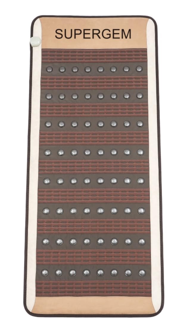 Carefit SuperGem Infrared Korean Heating Mat | Tourmalene Jade Ceraball Therapy Massage Bed