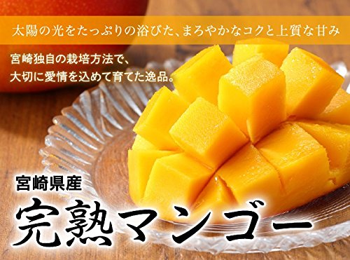 Amazon.co.jp: お中元 マンゴー みやざき完熟マンゴー 赤秀 3Lサイズ