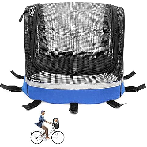 ANZOME Abdeckung für Hundefahrradkörbe Cover
