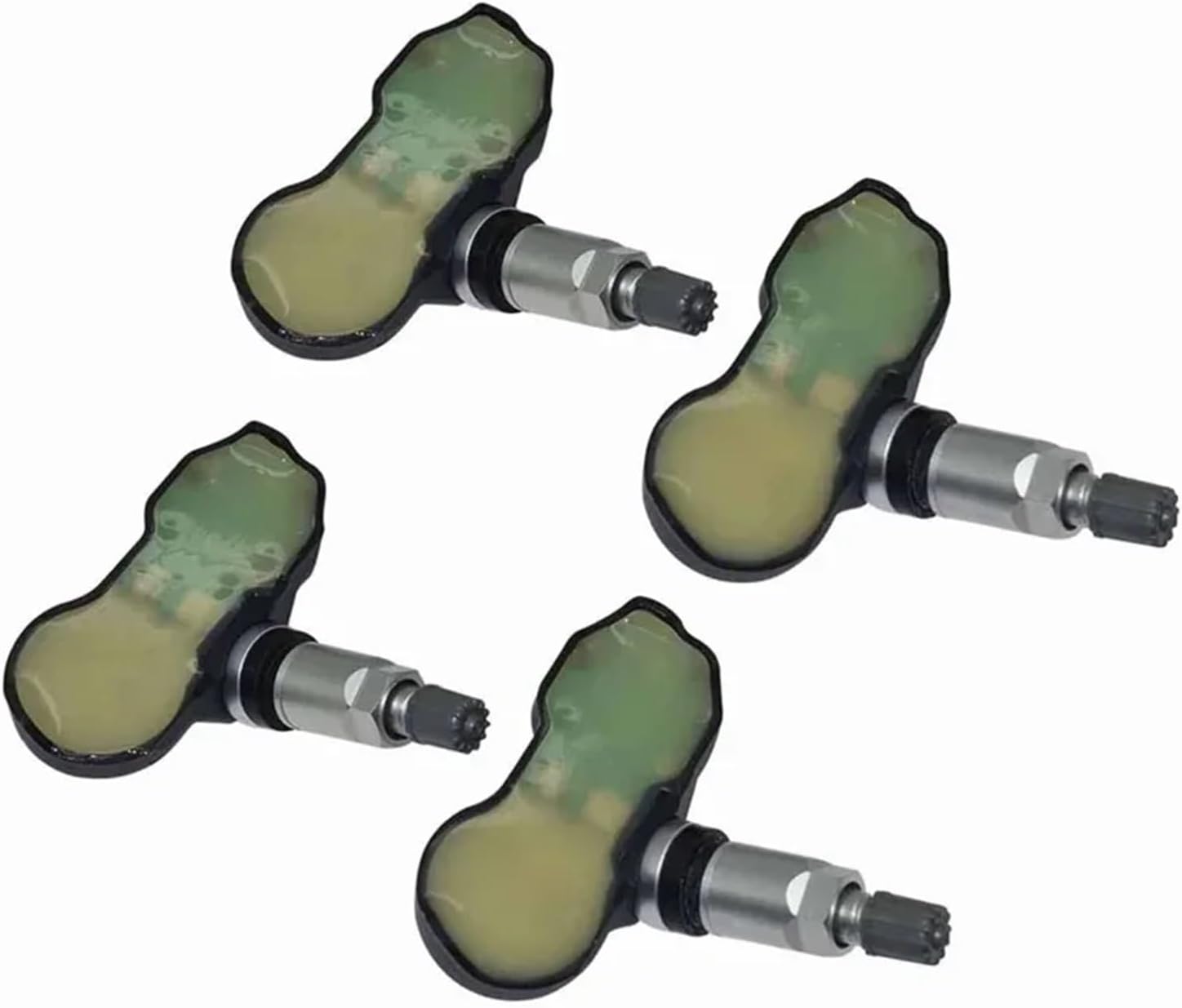 1/4PCS TPMS Tire Pressure Monitor Sensor 7PP907275F Compatible with VW A4 A6 A8 Q7 R8 Car Parts Auto Accessories(7PP907275F 4PCS)