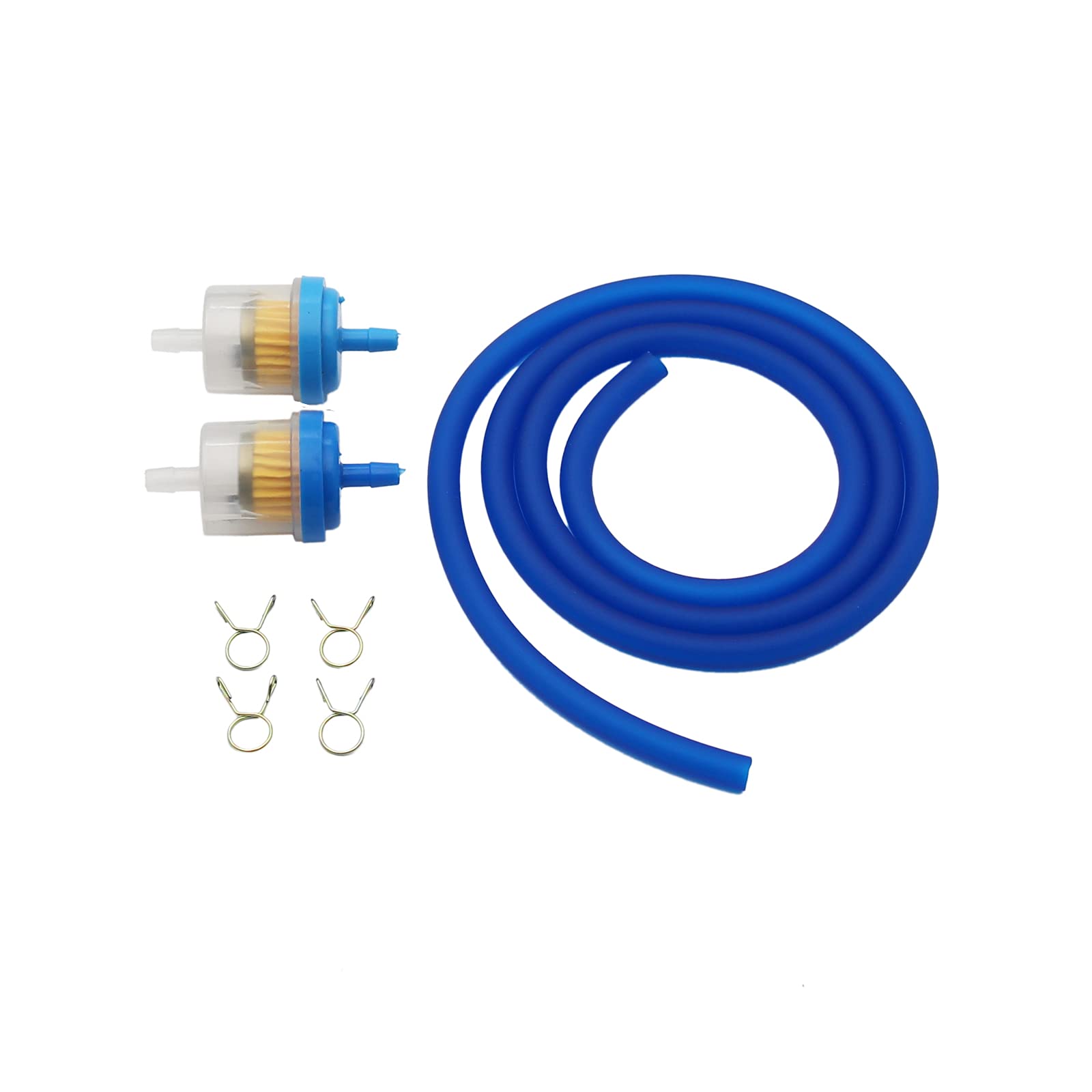 PRO BAT 5/16 x 39'' Tubing Carburetor Fuel Vent Line for ATV Dirt Bike Go Kart Moped Pocket Bike, Blue