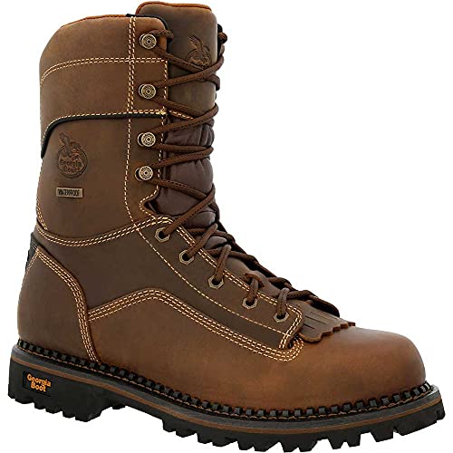 Georgia Boot AMP LT Low Heel Logger Waterproof Work Boot2