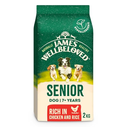 James Wellbeloved Dog Senior Hypoallergenic Dry Food Chicken and Rice 2 kg