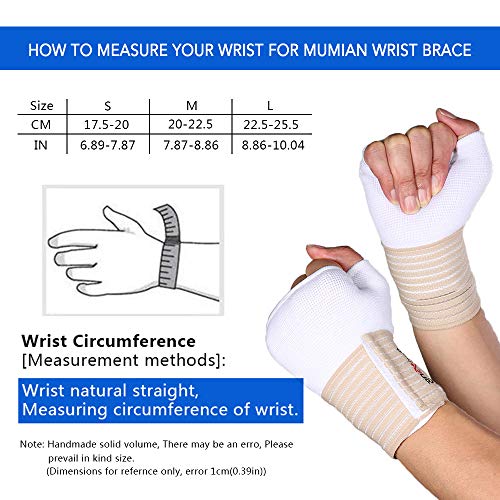 Apoio de pulso, Andoer Suporte de pulso esportivo pulseira de suporte cinta de fitness envoltório de