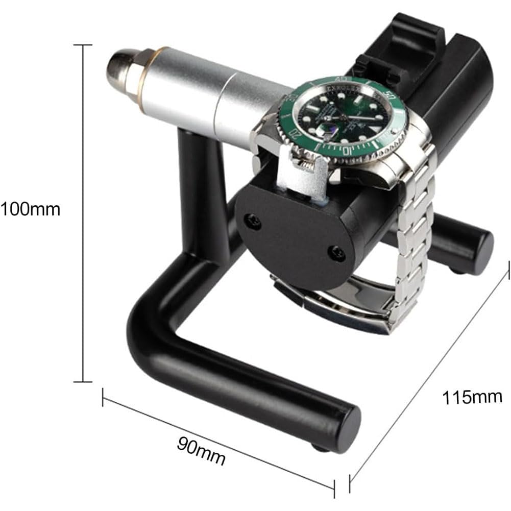 Tester per Orologi Multifunzione, Cronografo N. 1900 con Schermo Lcd e Microfono, Strumento di Calibrazione per Orologi da Polso, per Riparazione di Orologi Meccanici
