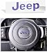Reflective Concepts"JEEP" Steering Wheel Overlay Decal - Fits: 2011-2018 Jeep Wrangler JK - (Color: Purple)