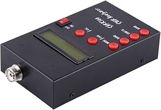 SWR Tester Measuring Range 1 to 60MHz Antenna Analyzer for Ham Radio Hobbists for Coax Transmission Line