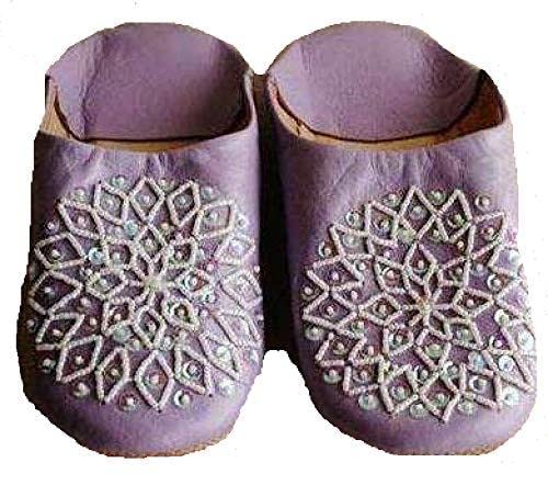 Fair Trade Leather Ladies Moroccan Babouche Traditional Slippers 11 colours!