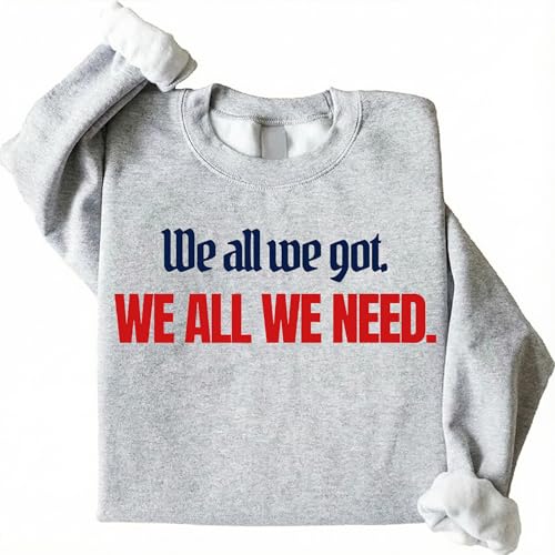 BROTHER TRUCKERS New England Playoff Crewneck Sweater | Premium Pullover Sweatshirt for Men & Women (US, Alpha, XX-Large, Regular, Regular, All We Need)