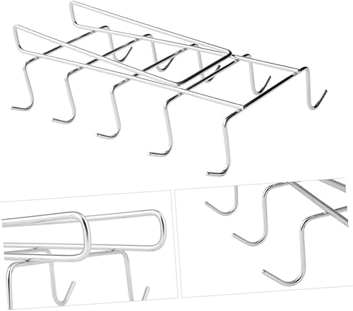 Estante de almacenamiento de almacenamiento estantes de almacenamiento soporte de taza tazas de café de vidrio Soporte colgante de ropa Soporte de