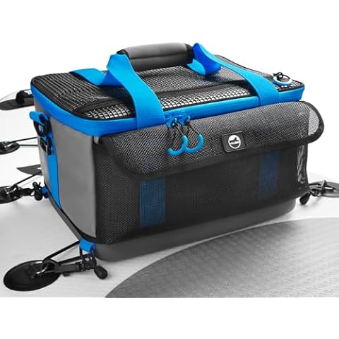 YVLEEN Paddle Board Cooler, Upgraded Waterproof Hard Bottom, SUP Cooler Durable PVC Material Paddle Board Deck Bag with Mesh Front Pocket, Super Capacity for paddleboards and Kayaking Accessories Cover