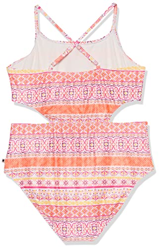 Lucky Brand Girls' One-Piece and Two-Piece Bikini Swimsuits with UPF 50+ Sun Protection, Quick Drying Bathing Suit3