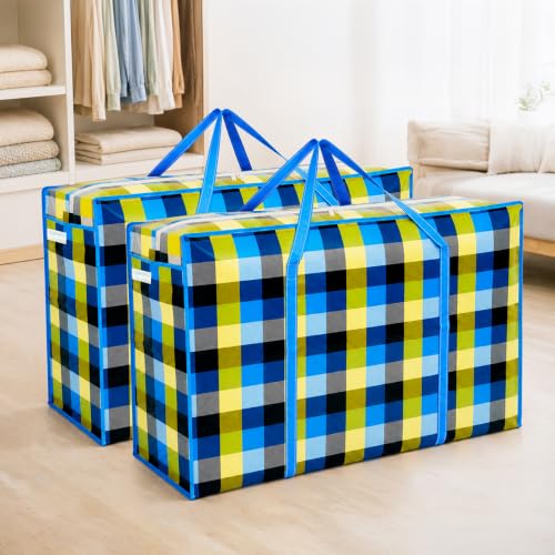 Image of Storite 2 Pack 162L Printed Plastic Heavy Duty Jumbo Underbed Storage Bag