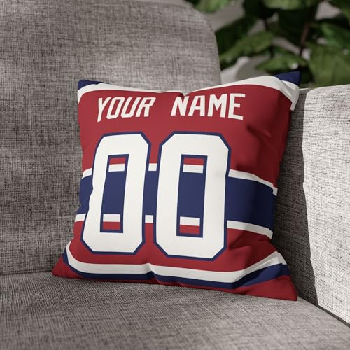 Image of ANTKING Throw Pillow 2 Packs Personalized Custom Any Name Number for Men Women Boy Gifts