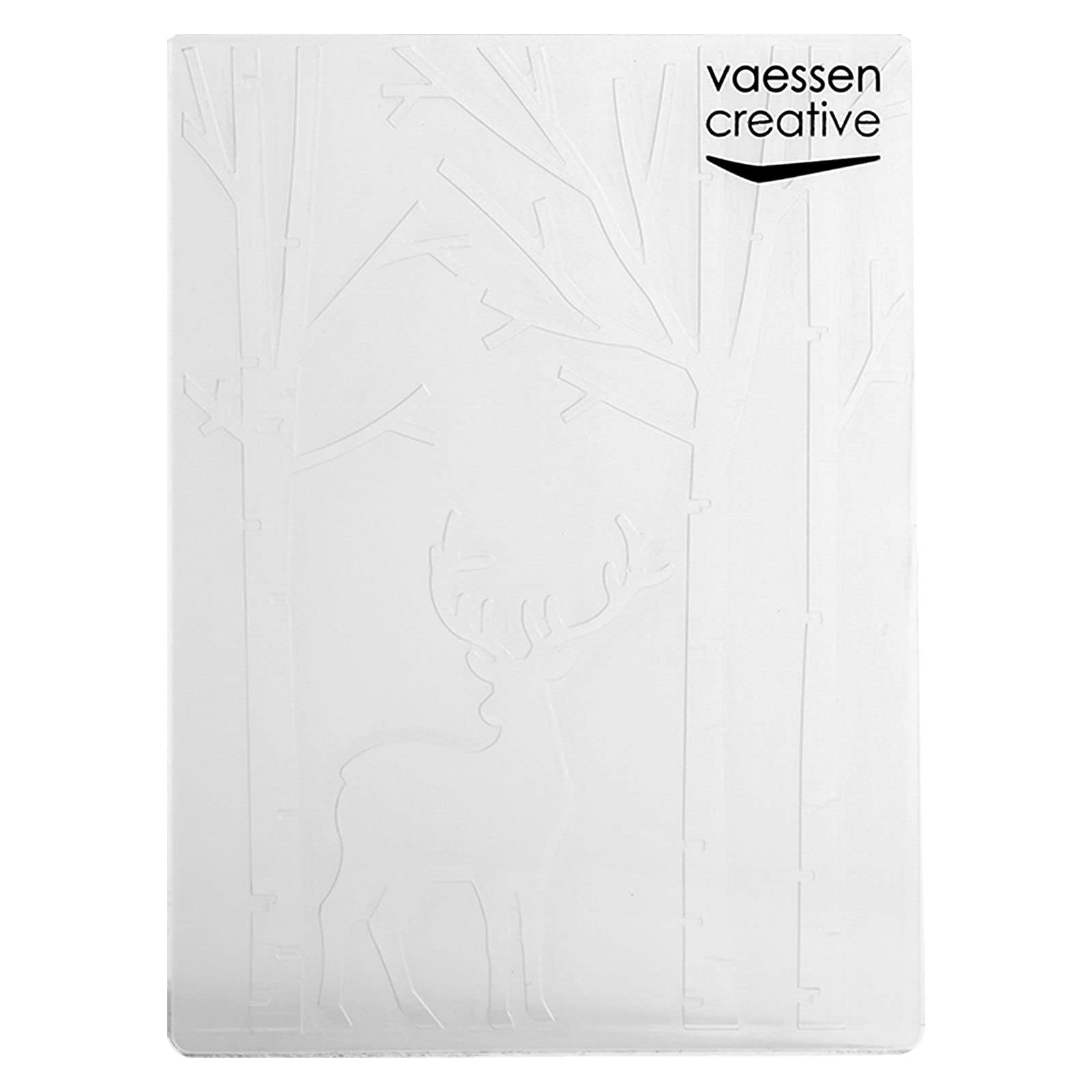 Cartella Per Embossing Vaessen Creative - Spartito Musicale 14.6x10.8cm | Per Biglietti Fatti A Mano E Scrapbooking - Foto 4