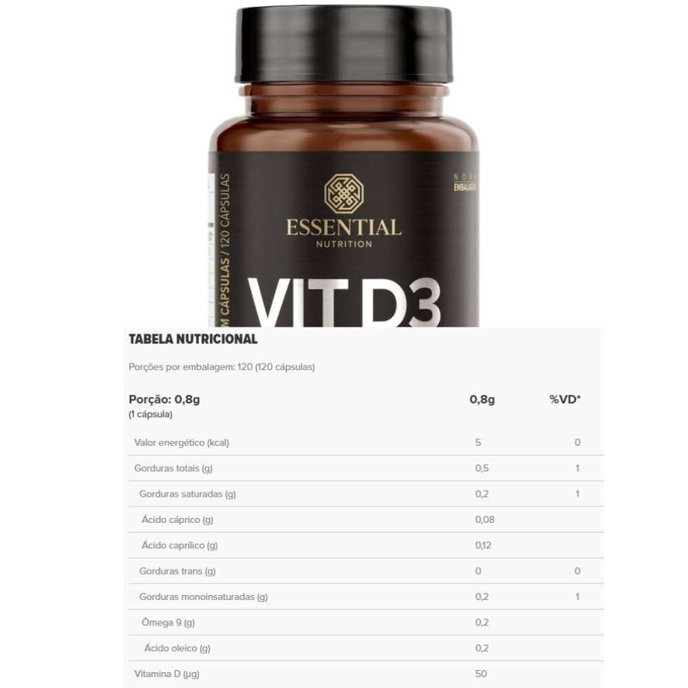 Kit Vitaminas Essenciais Vit C + Vit D + B Complex Essential em promoção! Veja a oferta e mais achadinhos de Vitaminas & Suplementos 5 Hoje é o melhor dia para comprar Kit Vitaminas Essenciais Vit C + Vit D + B Complex Essential com aquele preço maroto! Promoção! Aproveite a oferta! 5