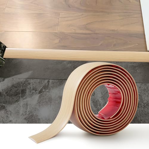 2M Bande de Seuil Barre de Seuil Auto-adhésive PVC Barres de Transition de Seuil Bande de...