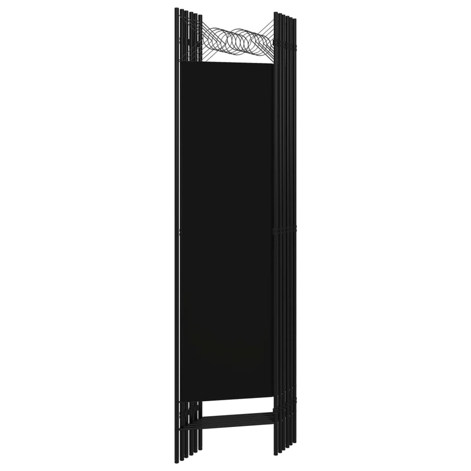 Gecheer Inklapbaar kamerscherm, ruimteverdeler, 5-delig, met panelen, scheidingswand, wand, wand, ruimteverdeler, inkijkbescherming, 250 x 200 cm (b x h), stof (100% polyester), ijzer, bruin, bruin