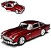 Kinsmart Aston Martin DB5 Coupe Rot James Bond 007 Goldfinger 1963-1965 ca 1/43 1/38 Modell Auto