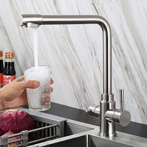Robinet de cuisine pivotant à 360 degrés pour évier moderne