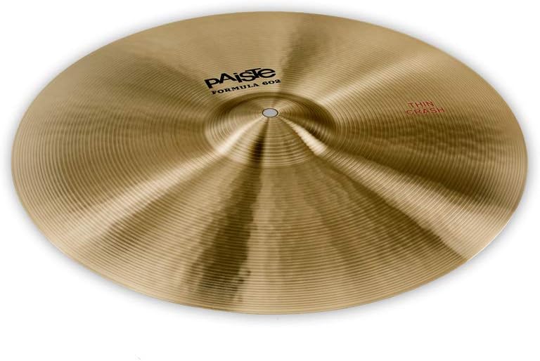 Paiste 19 inch Formula 602 Thin Crash Cymbal