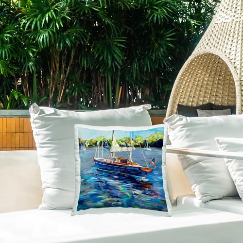Stupell-Industries-Americana-Boat-Landscape-Outdoor-Printed-Pillow-18-x-18-Multi-Color Stupell Industries Americana Boat Landscape Outdoor Printed Pillow 18 x 18 Multi Color