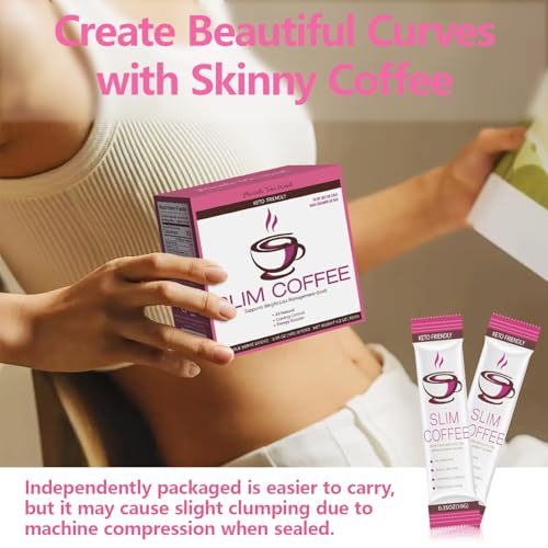 Image of Ustar Slim Chocolate Coffee for Weight Loss, Instant Coffee Packets 2 Pack with B Vitamins and Natural Ingredients, Medium Dark Roast, 100% Arabica Coffee in Single Serve Sticks, 24 Ct